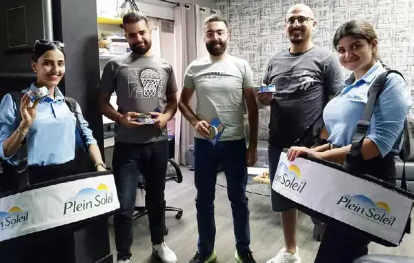 Corporate sampling team