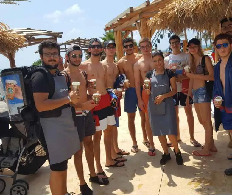 Beach sampling