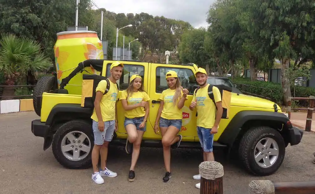 Lipton summer sampling